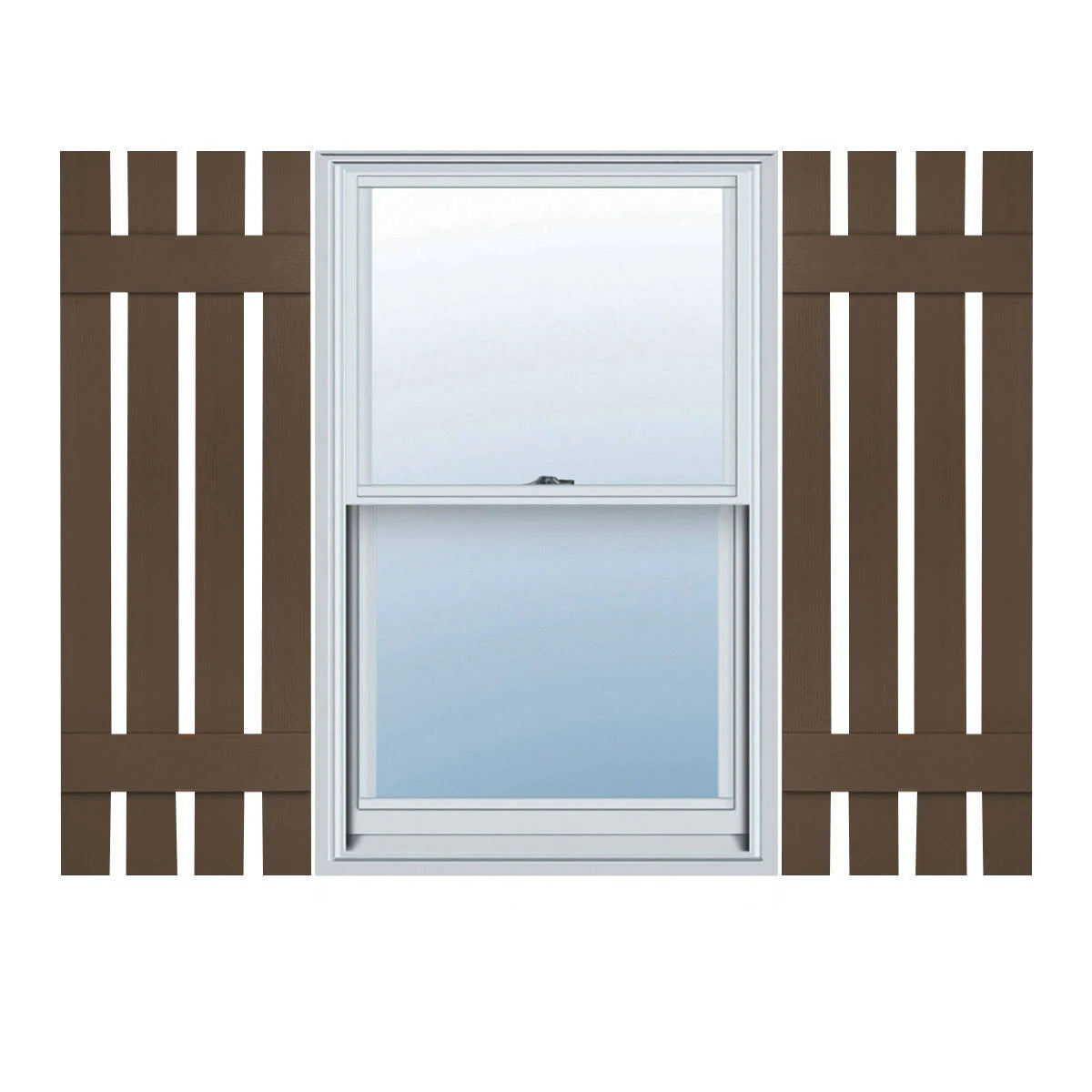 Board-n-Batten Shutters with Shutter-Loks, Per Pair C206496