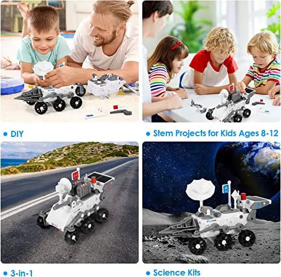 STEM 3-in-1 Solar Robot Toys DIY Building Science Experiment Kit J241