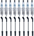 Spark Plug Wires & Spark Plugs Set Pack of 2 H177