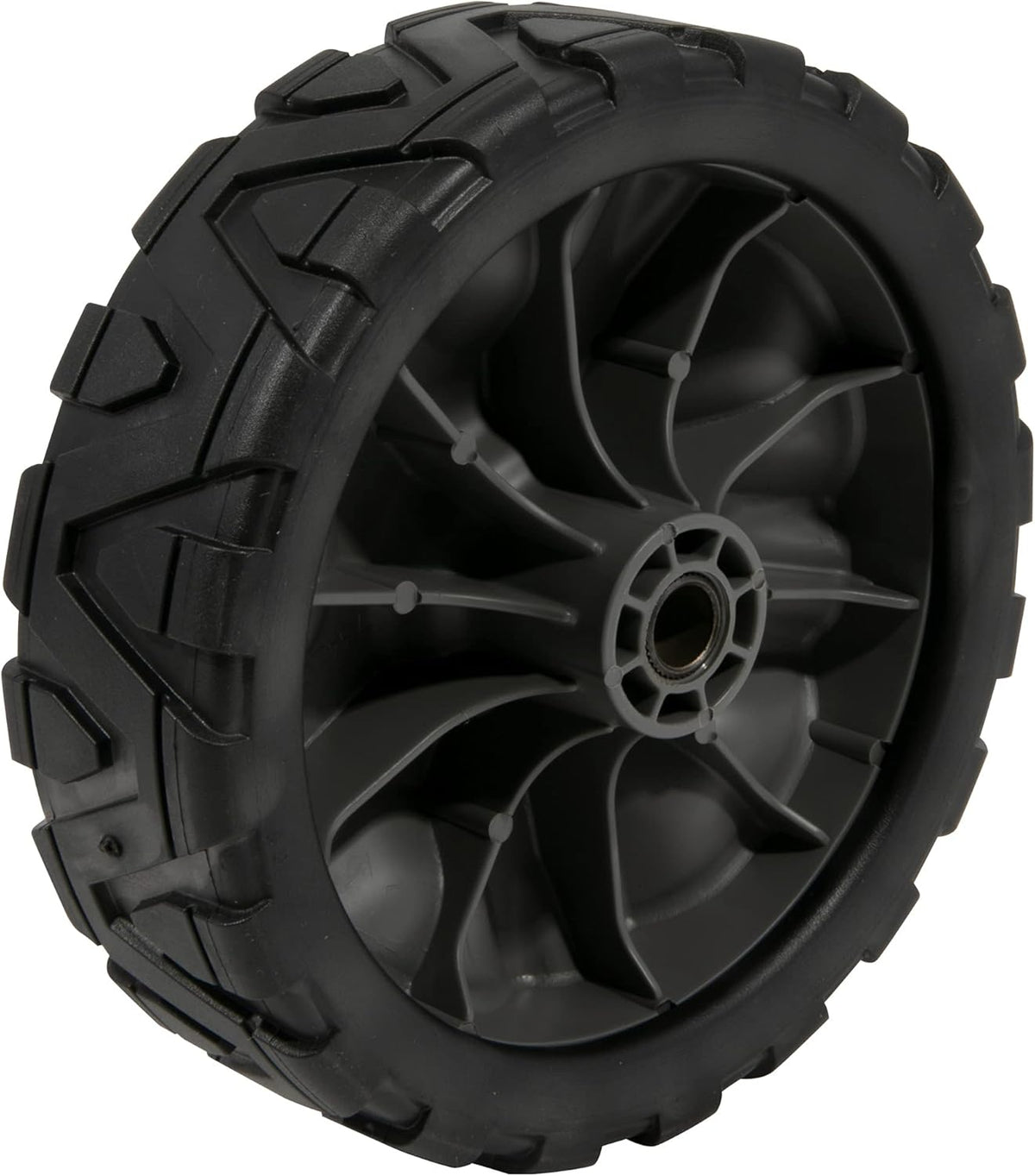 7-Inch Push Wheel for Walk-Behind Mowers, Black Pack of 2 Q91512