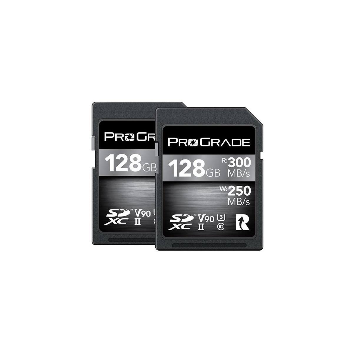 128GB UHS-II SDXC Memory Card (2-Pack) D739173