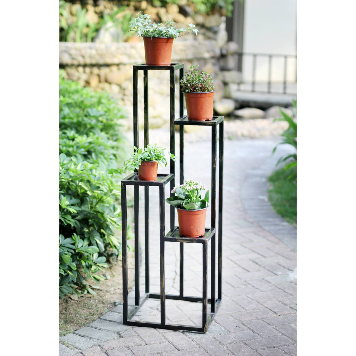4-Tier Cast-Iron Plant Stand T27368