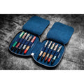 Navy Blue 10 Pen Zipper Case S4341