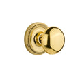 Unlacquered Brass Passage Door Knob V3280