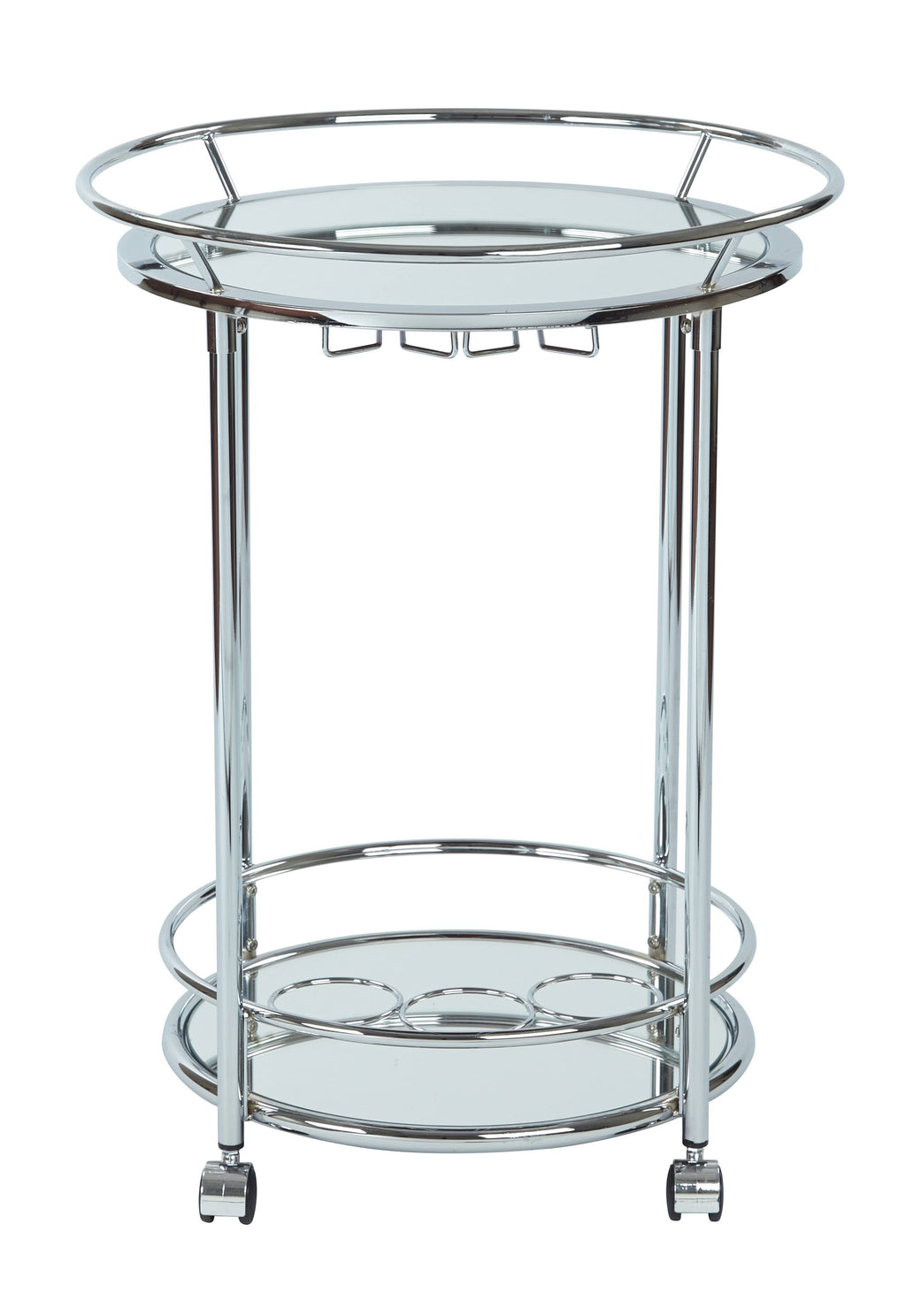 Chrome Serving Cart C5681