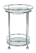 Chrome Serving Cart C5681