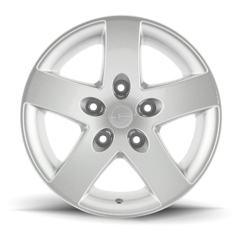16x8 5x127 Silver Wheel Z129250