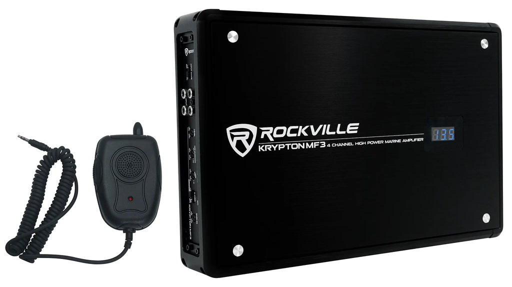 Dual 6.5" Wakeboards, 6.5" Speakers, 4-Channel Amplifier, Amp Kit W226494