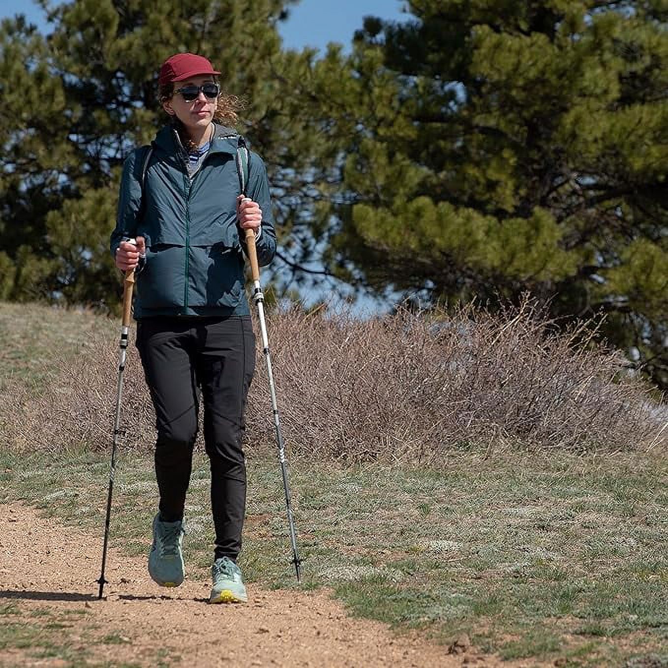 Carbon Trekking Poles Walking Hiking Sticks Z54153