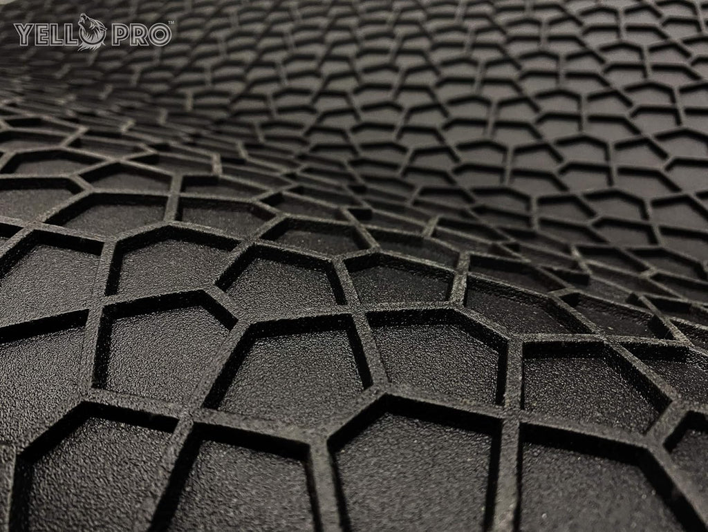 Black Rubber Heavy Duty Cargo Floor Mat Pack of 2 G72278